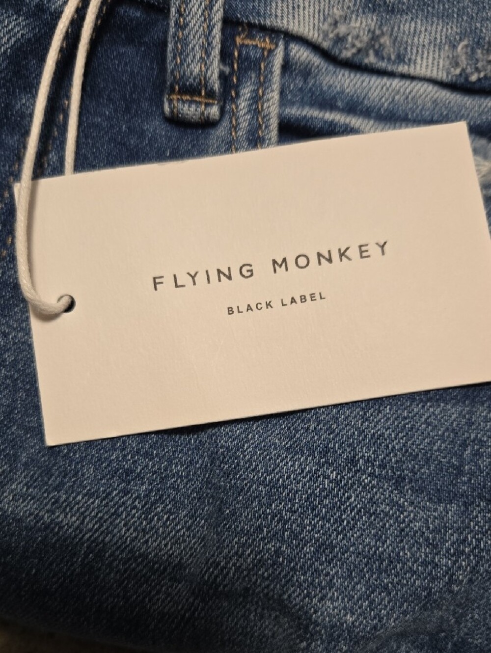 NWT Flying Monkey Distressed Jeans Size 28 - Picture 5 of 7